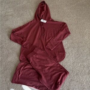 Max & Mia Rosewood lounge set NWT size S